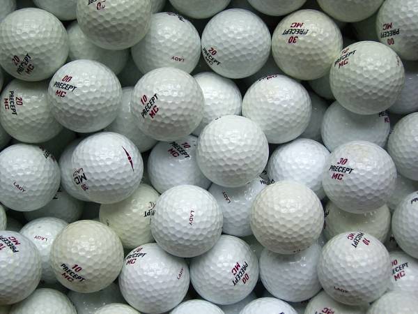 Precept MC Lady Lakeballs - gebrauchte MC Lady Golfbälle AA/AAA-Qualität