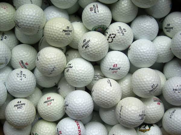Precept Mix Lakeballs - gebrauchte Precept Mix Golfbälle AA/AAA-Qualität