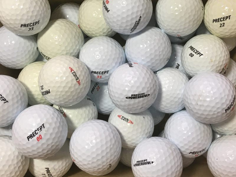 Precept Powerdrive Lakeballs - gebrauchte Powerdrive Golfbälle AA/AAA-Qualität