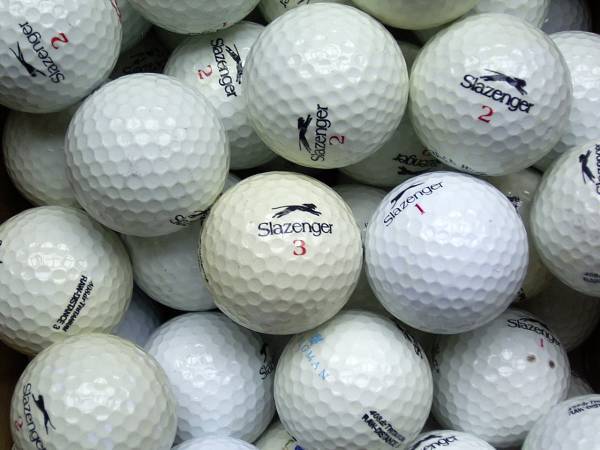 Slazenger Raw Distance Lakeballs - gebrauchte Raw Distance Golfbälle AA/AAA-Qualität