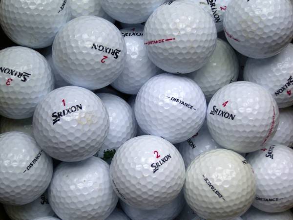 Srixon Distance Lakeballs - gebrauchte Distance Golfbälle AA/AAA-Qualität