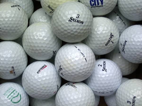 Srixon Mix Lakeballs - gebrauchte Srixon Mix Golfbälle AA/AAA-Qualität