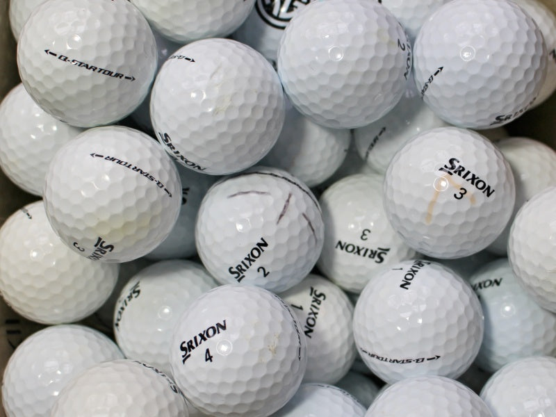 Srixon Q-Star Tour Lakeballs - gebrauchte Q-Star Tour Golfbälle AA/AAA-Qualität