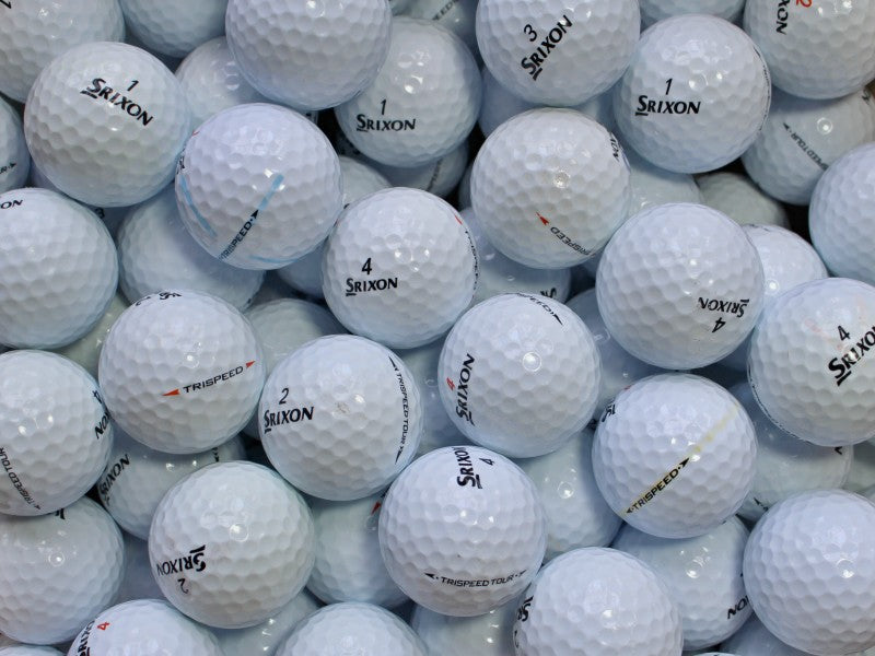 Srixon TriSpeed/TriSpeed Tour Lakeballs - gebrauchte TriSpeed/TriSpeed Tour Golfbälle AA/AAA-Qualität