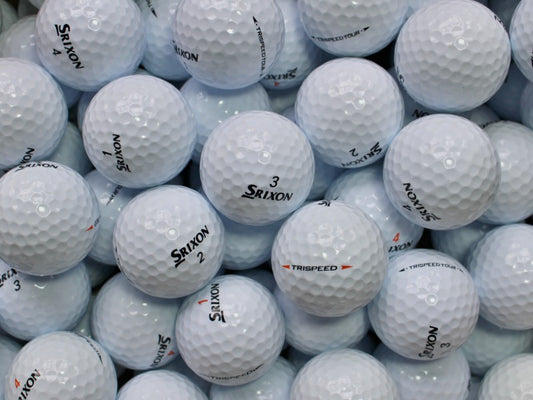 Srixon TriSpeed/TriSpeed Tour Lakeballs - gebrauchte TriSpeed/TriSpeed Tour Golfbälle AAAA-Qualität