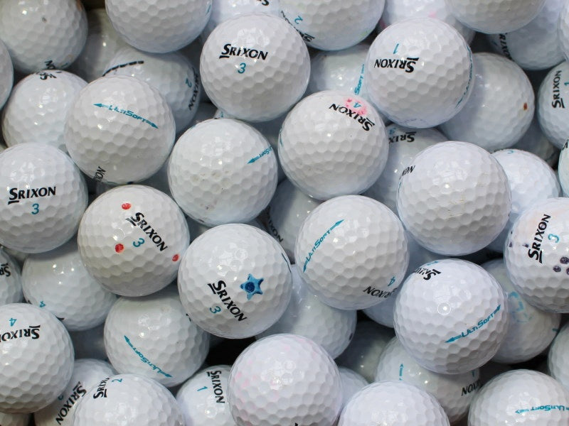 Srixon UltiSoft Lakeballs - gebrauchte UltiSoft Golfbälle AA/AAA-Qualität