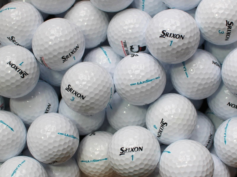 Srixon UltiSoft Lakeballs - gebrauchte UltiSoft Golfbälle AAAA-Qualität