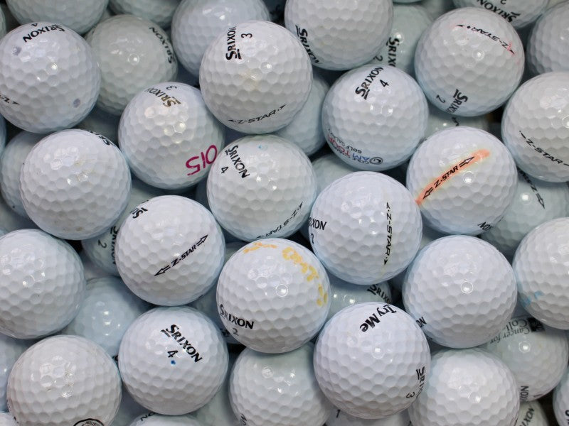 Srixon Z-Star Lakeballs - gebrauchte Z-Star Golfbälle AA/AAA-Qualität