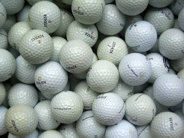 Strata Tour Professional Lakeballs - gebrauchte Tour Professional Golfbälle AA/AAA-Qualität