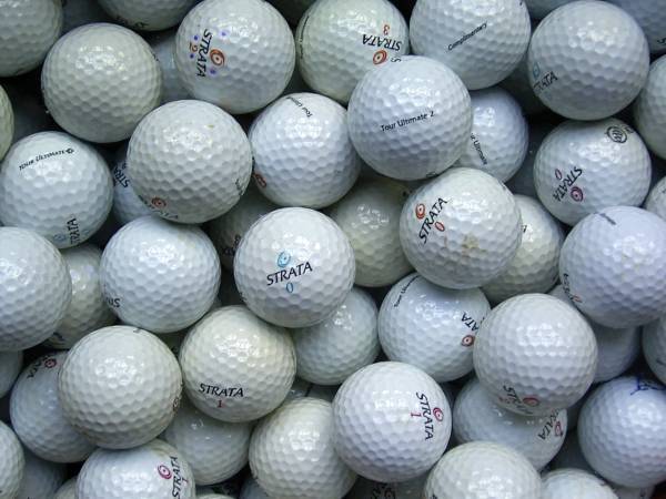 Strata Tour Ultimate Lakeballs - gebrauchte Tour Ultimate Golfbälle AA/AAA-Qualität