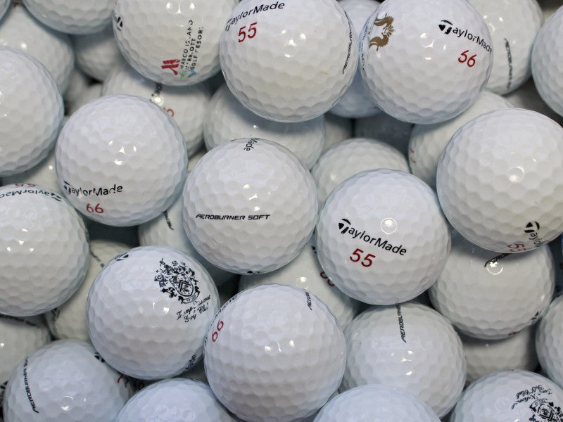 TaylorMade Aeroburner Soft Lakeballs - gebrauchte Aeroburner Soft Golfbälle AAAA-Qualität