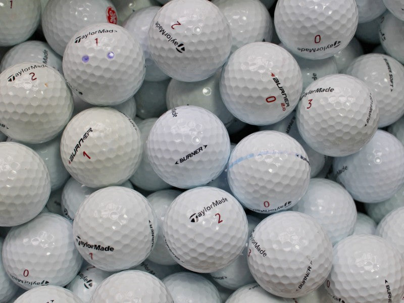 TaylorMade Burner Lakeballs - gebrauchte Burner Golfbälle AA/AAA-Qualität