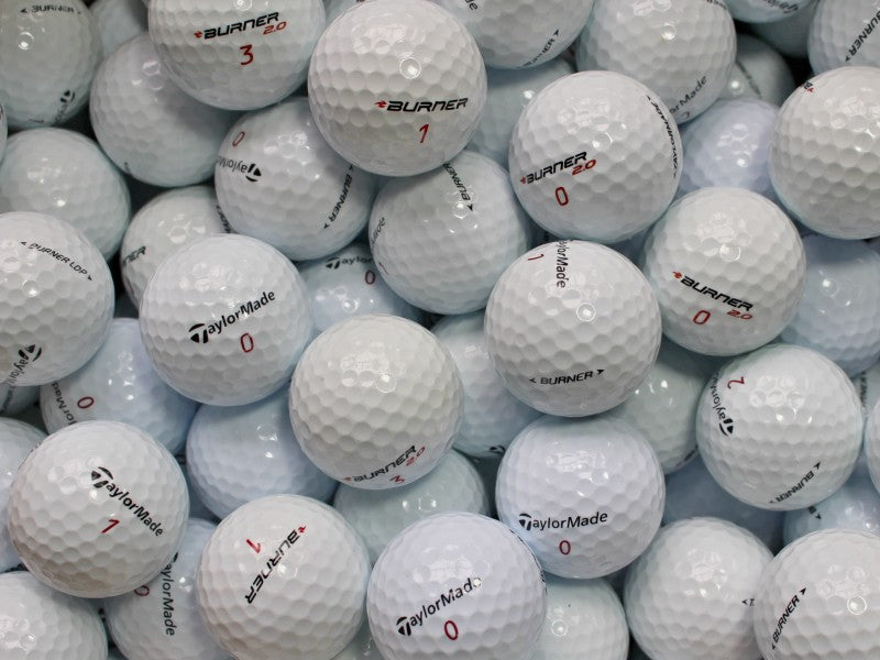 TaylorMade Burner Lakeballs - gebrauchte Burner Golfbälle AAAA-Qualität