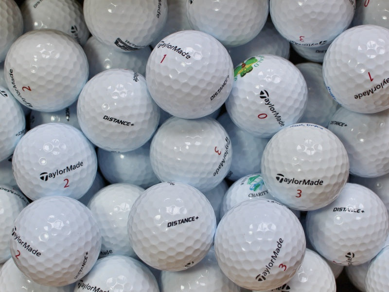 TaylorMade Distance+ (Plus) Lakeballs - gebrauchte Distance+ (Plus) Golfbälle AAAA-Qualität