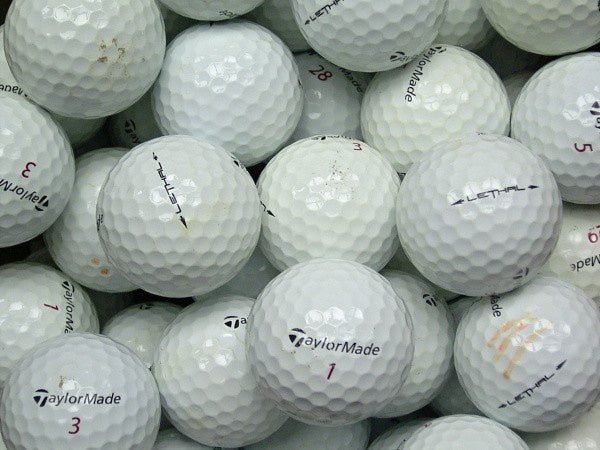 TaylorMade Lethal Lakeballs - gebrauchte Lethal Golfbälle AA/AAA-Qualität