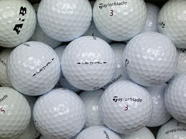 TaylorMade Lethal Lakeballs - gebrauchte Lethal Golfbälle AAAA-Qualität