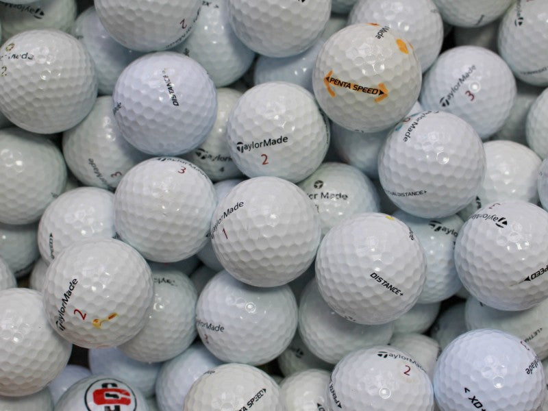 TaylorMade Mix Lakeballs - gebrauchte TaylorMade Mix Golfbälle AA/AAA-Qualität