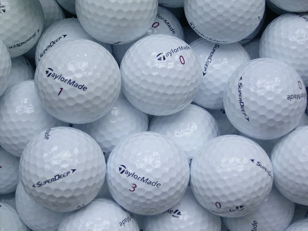 TaylorMade SuperDeep Lakeballs - gebrauchte SuperDeep Golfbälle AAAA-Qualität