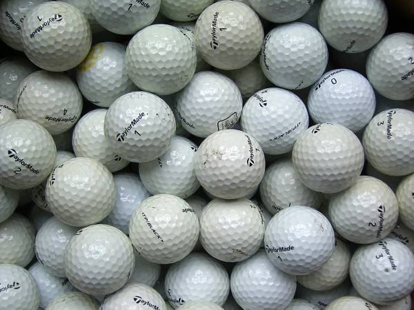 TaylorMade TP Black Lakeballs - gebrauchte TP Black Golfbälle AA/AAA-Qualität