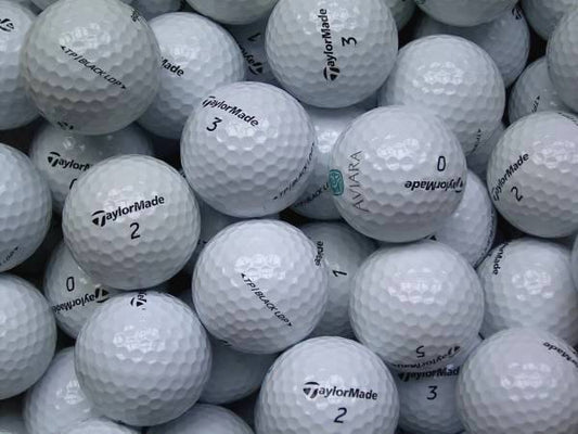 TaylorMade TP Black LDP Lakeballs - gebrauchte TP Black LDP Golfbälle AAAA-Qualität