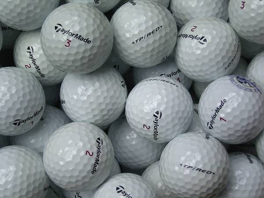 TaylorMade TP Red Lakeballs - gebrauchte TP Red Golfbälle AAAA-Qualität