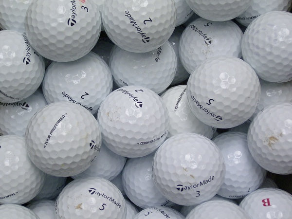 TaylorMade Tour Preferred Lakeballs - gebrauchte Tour Preferred Golfbälle AA/AAA-Qualität