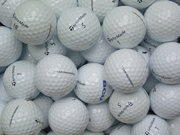 TaylorMade Tour Preferred Lakeballs - gebrauchte Tour Preferred Golfbälle AAAA-Qualität