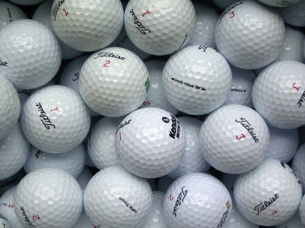 Titleist Mix Lakeballs - gebrauchte Titleist Mix Golfbälle AAAA-Qualität