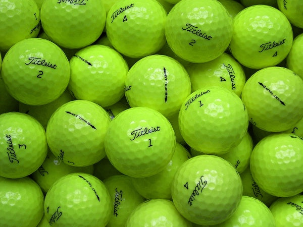 Titleist NXT Tour S Gelb Lakeballs - gebrauchte NXT Tour S Gelb Golfbälle AAAA-Qualität