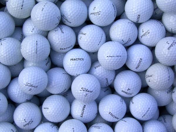 Titleist Pro V1 Practice Lakeballs - gebrauchte Pro V1 Practice Golfbälle AAAA-Qualität