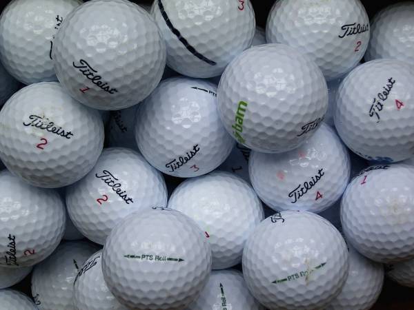 Titleist Roll Lakeballs - gebrauchte Roll Golfbälle AA/AAA-Qualität