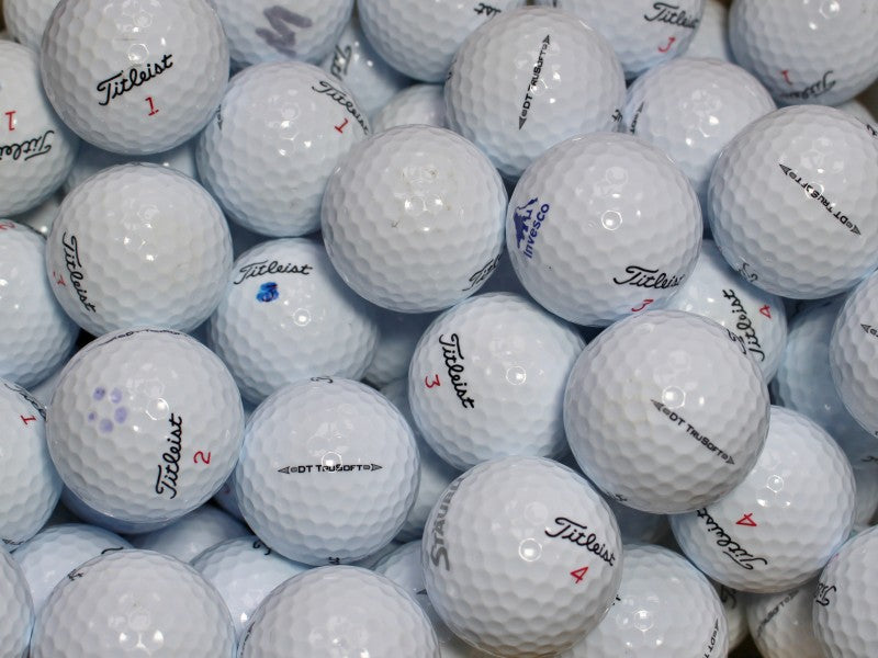 Titleist DT TruSoft Lakeballs - gebrauchte DT TruSoft Golfbälle AA/AAA-Qualität