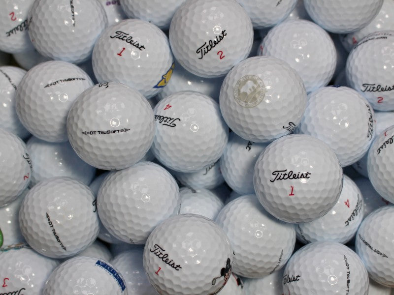 Titleist DT TruSoft Lakeballs - gebrauchte DT TruSoft Golfbälle AAAA-Qualität