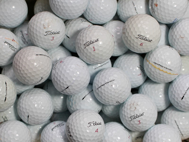 Titleist Pro V1x Lakeballs - gebrauchte Pro V1x Golfbälle AA/AAA-Qualität