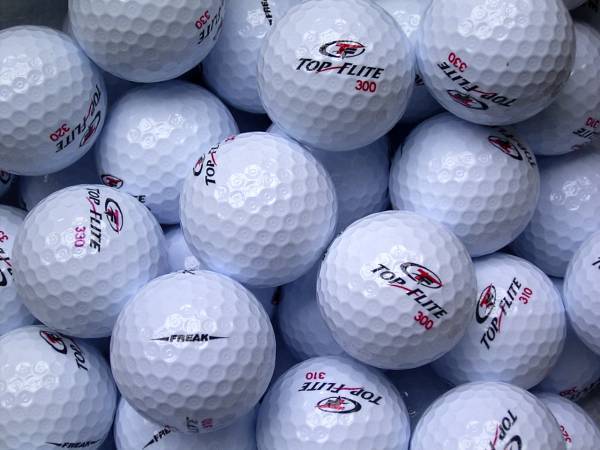 Top-Flite Freak Lakeballs - gebrauchte Freak Golfbälle AAAA-Qualität