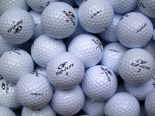 Top-Flite XL 5000 Mix Lakeballs - gebrauchte XL 5000 Mix Golfbälle AAAA-Qualität