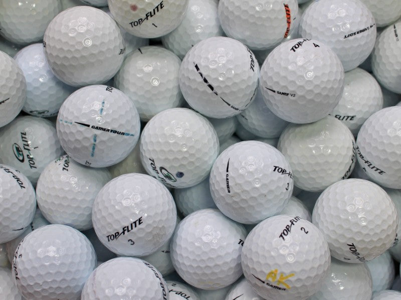 Top-Flite Gamer Mix Lakeballs - gebrauchte Gamer Mix Golfbälle AA/AAA-Qualität