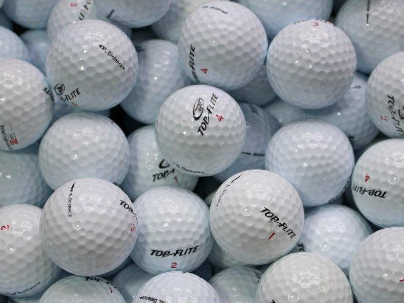 Top-Flite XL Distance Lakeballs - gebrauchte XL Distance Golfbälle AA/AAA-Qualität