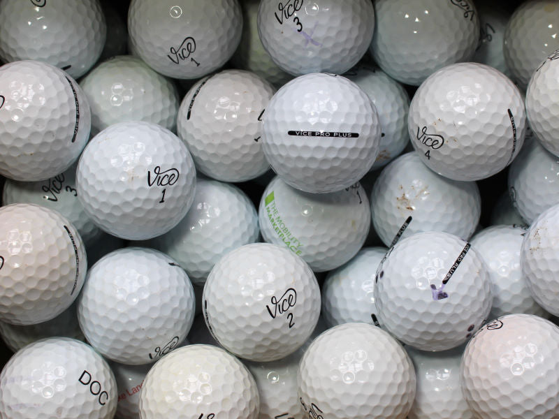 Vice Pro Plus Lakeballs - gebrauchte Pro Plus Golfbälle AA/AAA-Qualität