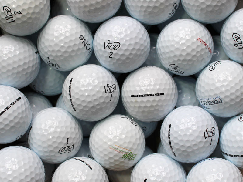 Vice Pro Plus Lakeballs - gebrauchte Pro Plus Golfbälle AAAA-Qualität