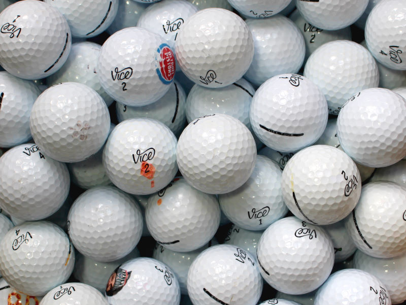 Vice Tour Lakeballs - gebrauchte Tour Golfbälle AA/AAA-Qualität