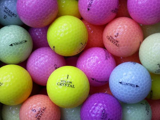Volvik Crystal Mix Bunt Lakeballs - gebrauchte Volvik Crystal Mix Bunt Golfbälle AAAA-Qualität