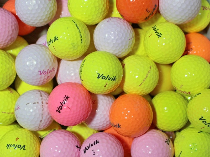 Volvik Mix Bunt Lakeballs - gebrauchte Volvik Mix Bunt Golfbälle AA/AAA-Qualität