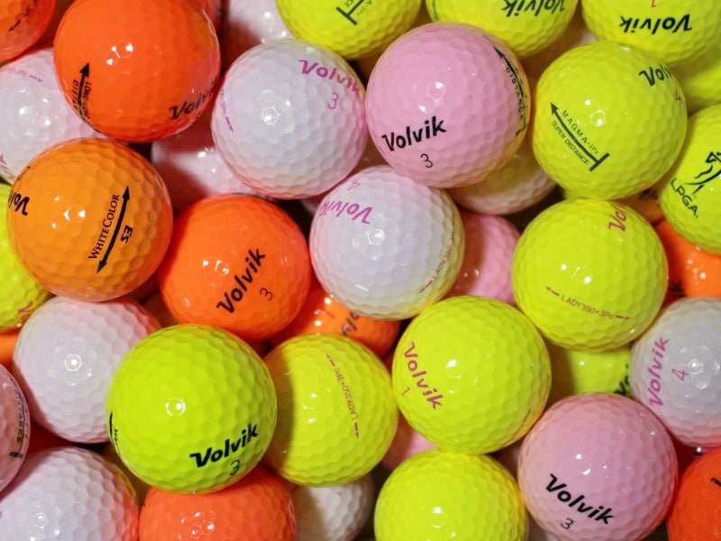 Volvik Mix Bunt Lakeballs - gebrauchte Volvik Mix Bunt Golfbälle AAAA-Qualität