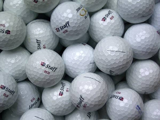 Wilson Staff Fifty Lakeballs - gebrauchte Staff Fifty Golfbälle AAAA-Qualität