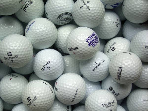 Wilson Mix Lakeballs - gebrauchte Wilson Mix Golfbälle AAAA-Qualität