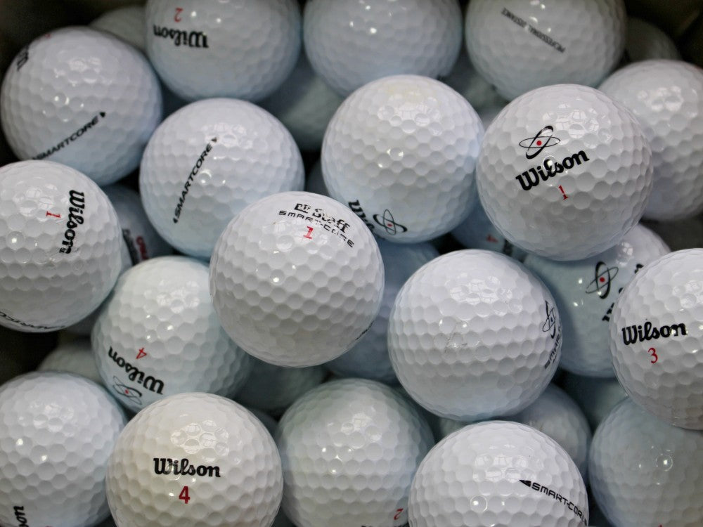 Wilson Smartcore Mix Lakeballs - gebrauchte Smartcore Mix Golfbälle AA/AAA-Qualität