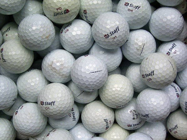 Wilson Staff Zip Lakeballs - gebrauchte Staff Zip Golfbälle AA/AAA-Qualität